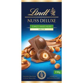 Tafelschokolade Nuss Deluxe, Milch-Haselnuss