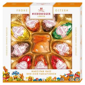 Marzipan Hase und Eier, Variation