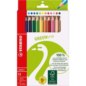 Dreikant-Buntstift GREENtrio,12er Pack