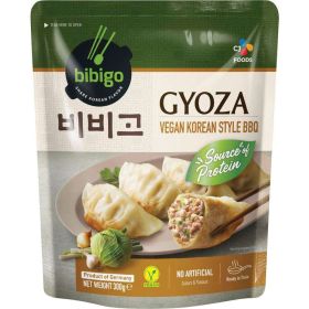 Teigtaschen Gyoza, Korean Style BBQ, vegan