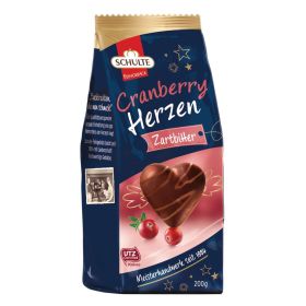 Lebkuchen "Cranberry-Herzen"