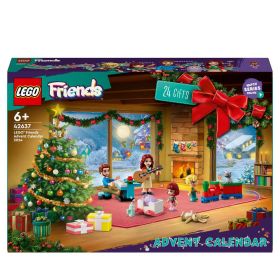 LEGO Friends Adventskalender 2024, Kinderspielzeug mit Tierfiguren 42637