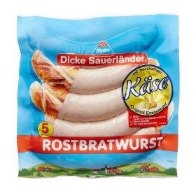 Dicke Sauerländer Rostbratwurst Käse