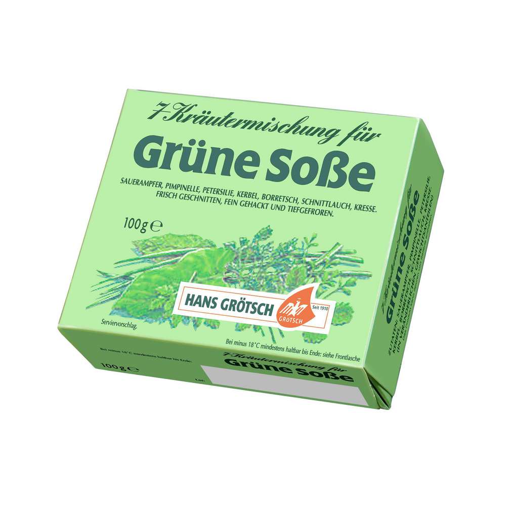 7 Kräutermischung grüne Soße, tiefgekühlt von GRÖTSCH