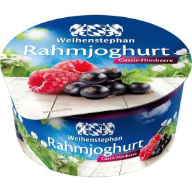 Rahmjoghurt, Cassis-Himbeere