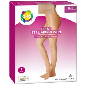 Feinstrumpfhose, 7er, 20 DEN, 38-54