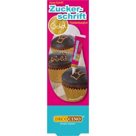 Zuckerschrift gold