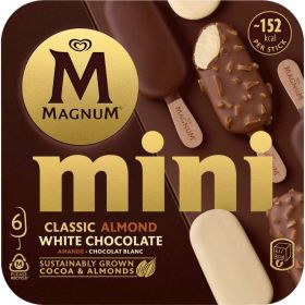 Link zu  Stiel-Eis Mini Mix, Classic, Weiße Schokolade & Mandel