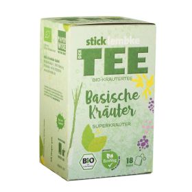 Bio Kräutertee, Basische Kräuter