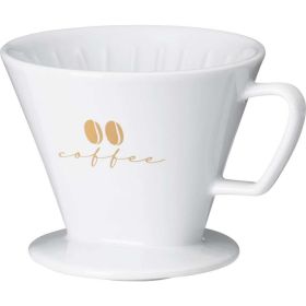 Kaffeefilter S Porzellan, weiß