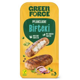 Pflanzliche Bifteki