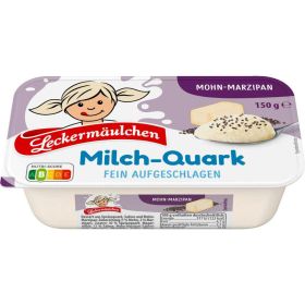 Milch-Quark, Mohn-Marzipan