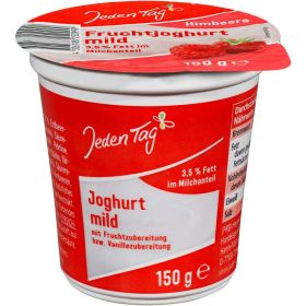 Fruchtjoghurt, Himbeere