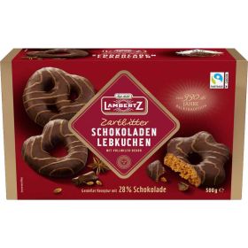 Lebkuchen Herzen/Sterne/Brezeln, Zartbitter