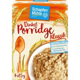 Dinkel-Porridge, natur