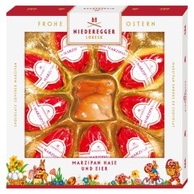 Marzipan Hase und Eier, Original