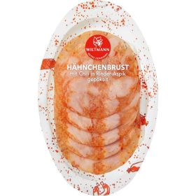 Hähnchenbrust Gourmet-Aspik, Chili süß-sauer