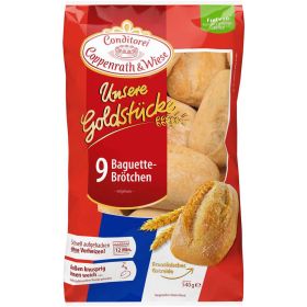 Baguettebrötchen, Unsere Goldstücke, tiefgekühlt