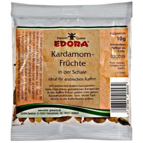 Kardamom Früchte grün, ganz