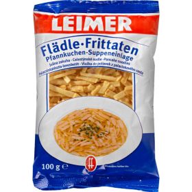 Pfannen-Suppeneinlage, Flädle-Frittaten