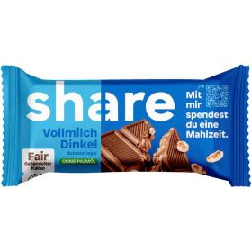 Vollmilch-Schokoriegel mit Dinkel