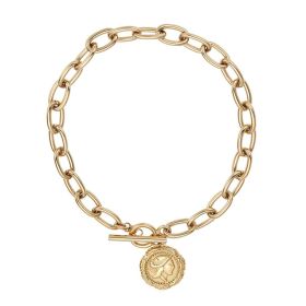 Damen Armband aus Edelstahl, vergoldet (4056874026048)