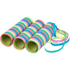 Link zu  Luftschlangen Streifen Pastell, 3er Pack