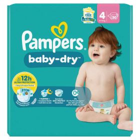 Windeln Baby Dry Gr.4 Maxi 9-14 kg, XXL-Pack