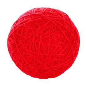 Katzenspielzeug "Wollspielball", rot