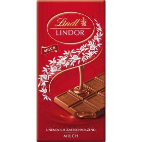 Lindor Tafelschokolade, Milch