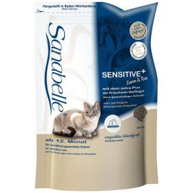 Katzen-Trockenfutter Sensitive+, Lamm/Reis