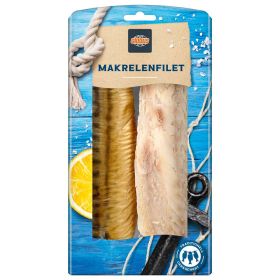 Geräucherte Makrelenfilets, Natur