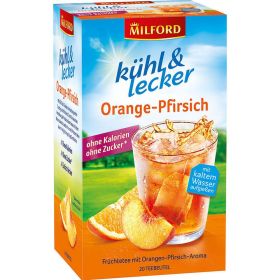 Früchte-Tee "kühl & lecker", Orange-Pfirsich