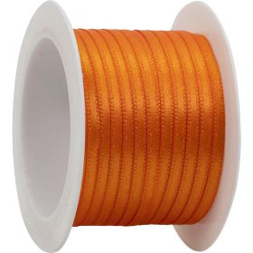 Geschenk-Band schmal, orange 10m