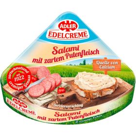 Schmelzkäse, Edelcreme, Salami