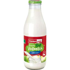 Bio Vollmilch 3,8 % Fett