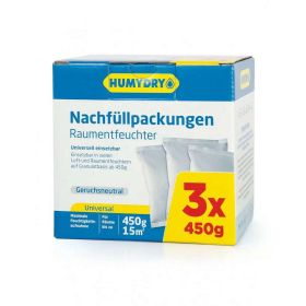 Raumentfeuchter, Nachfüllpack 3 x 450g