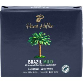 Privatkaffee Brazil mild, gemahlen 2 x 250g