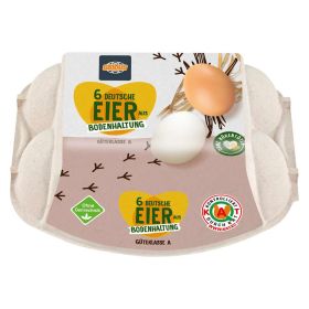 Eier aus Bodenhaltung, Gr. M-L