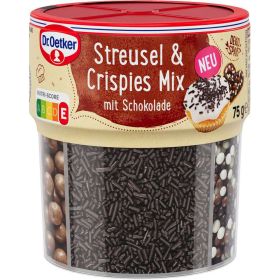 Streusel & Crispies Mix, Schoko