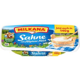 Schmelzkäse, Sahne mit Allgäuer Milch