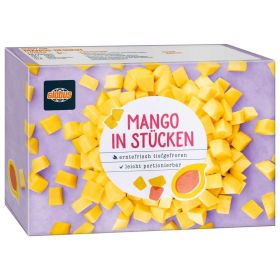 Mangostücke, tiefgekühlt