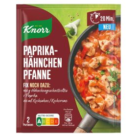 Fix Würzmischung, Paprika-Hähnchen Pfanne