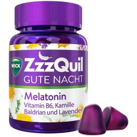 Weichgummis ZzzQuil Gute Nacht, Melatonin