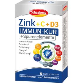 Zink Immunkur +Spurenelemente 30 Kapseln