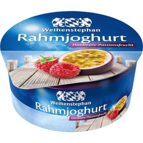 Rahmjoghurt, Himbeere Passionsfrucht