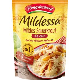 Mildes Sauerkraut mit Speck