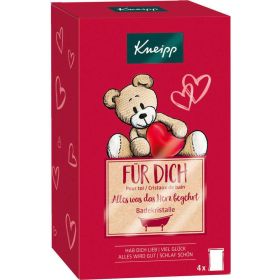 Geschenkset Badekristalle, Für Dich 4 x 60 g