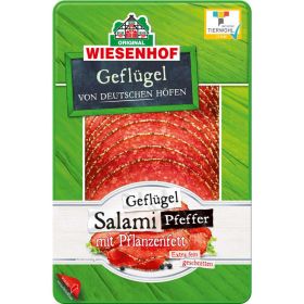 Geflügel-Salami, Pfeffer