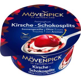 Fruchtjoghurt, Kirsche-Schokosplits